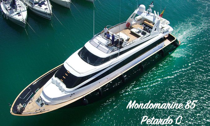 Rent Boat MONDO MARINE 85